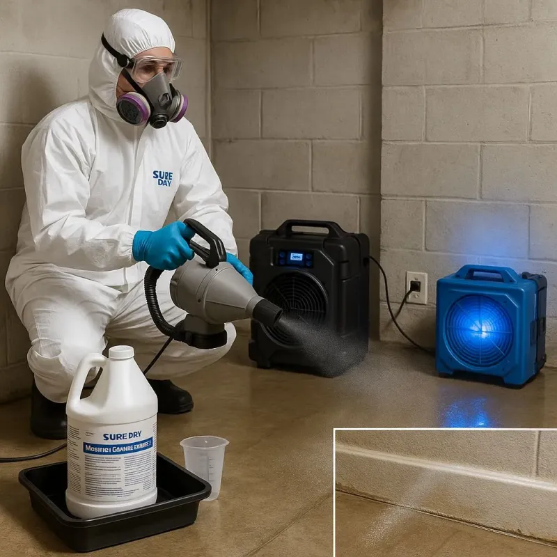 Sanitization and Odor Removal process in Coraopolis, PA