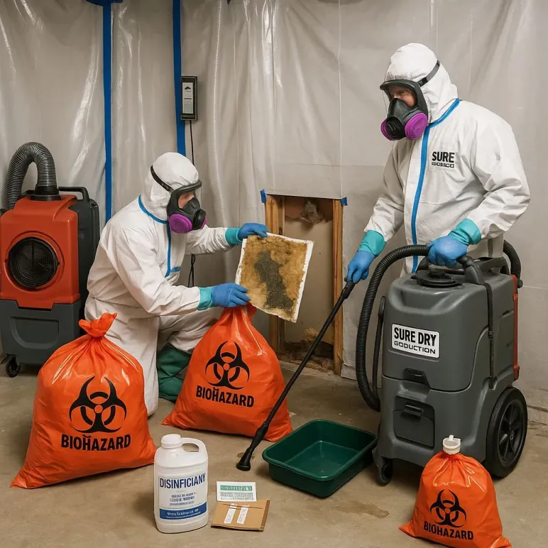 Contaminated Water Handling Protocols process in Coraopolis, PA
